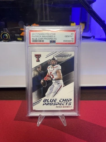 2017 Panini Prestige - bluechip Prospects Patrick Mahomes II #8 (RC)