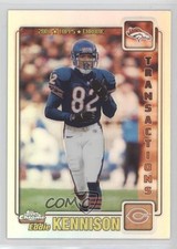 2001 Topps Chrome Transactions Refractor 213/999 Eddie Kennison #176 16aj