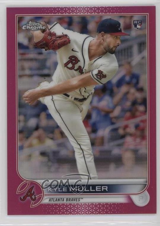 2022 Topps Chrome Magenta Refractor 386/399 Kyle Muller #70 16az