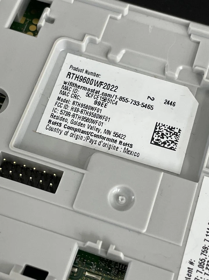 Honeywell Home RTH9600WF Smart Color Thermostat - Image 4 of 4