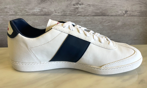 Le Coq Sportive Leather Men's White Casual Trainers Sneakers US-9 Shoes eu42 - Picture 3 of 12