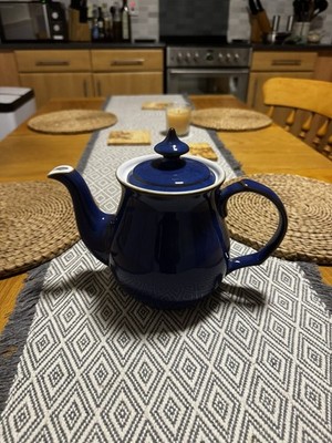 Denby Imperial Blue Teekanne - NEU - MEHRERE VERFÜGBAR 