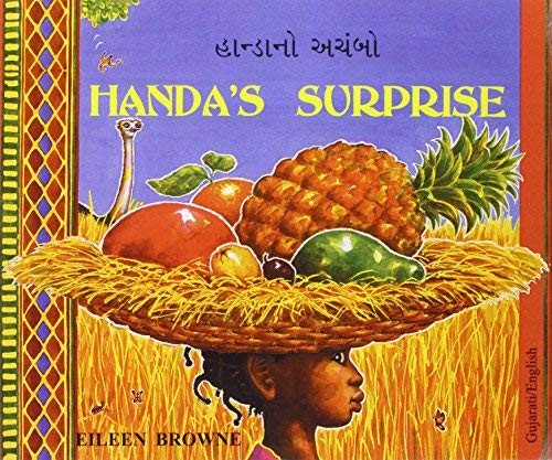 Eileen Browne Handa's Surprise in Gujarati and English (Tascabile)