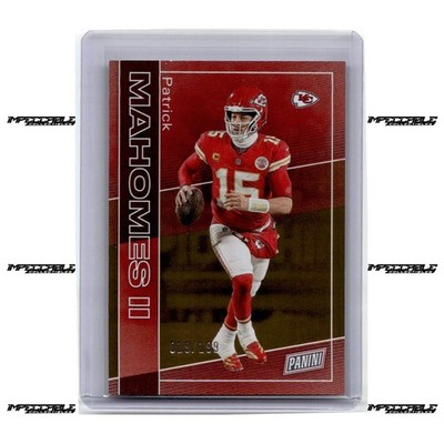 2025 Panini NSCC Silver Packs - Orange #18 Patrick Mahomes II /199