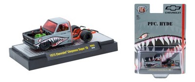 M2 Machines 1:64 1973 Chevrolet Cheyenne Super 10 PFC. HYDE Rel HS62
