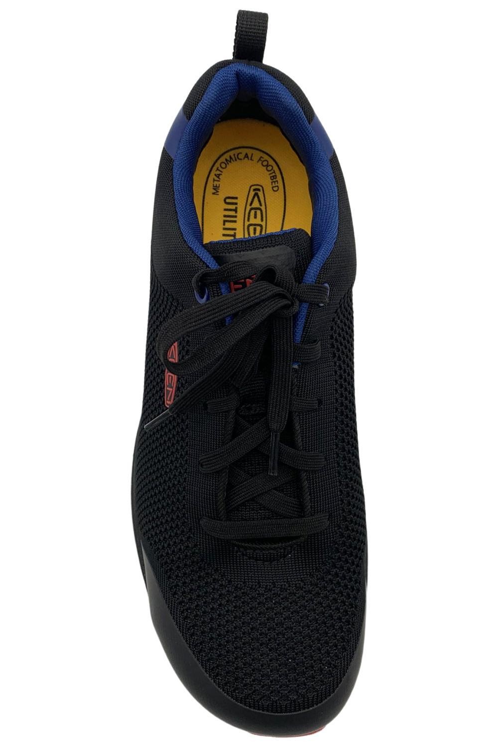 Scarpe da lavoro sportive Keen Utility uomo Sparta Salt Lake City nere bl rd