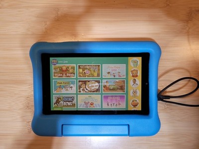 Amazon Fire 7 (9th Generation) 16GB Tablet Blue Kids Edition - Ads Deactivated