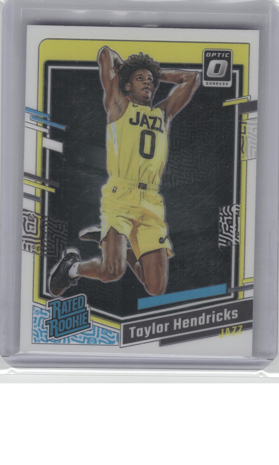 2023-24 Donruss Optic #233 Taylor Hendricks Hyper Green B2R1C144