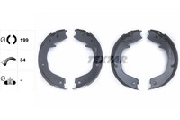 Bremsbackensatz, Feststellbremse Textar 91066000 Mitsubishi 4800A057