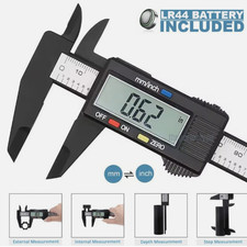 6" 150mm Digital Caliper Micrometer LCD Gauge Vernier Electronic Measuring Tool