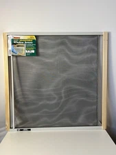 45 x 24 in. Adjustable Wood Frame Window Screen for Home or Porch
