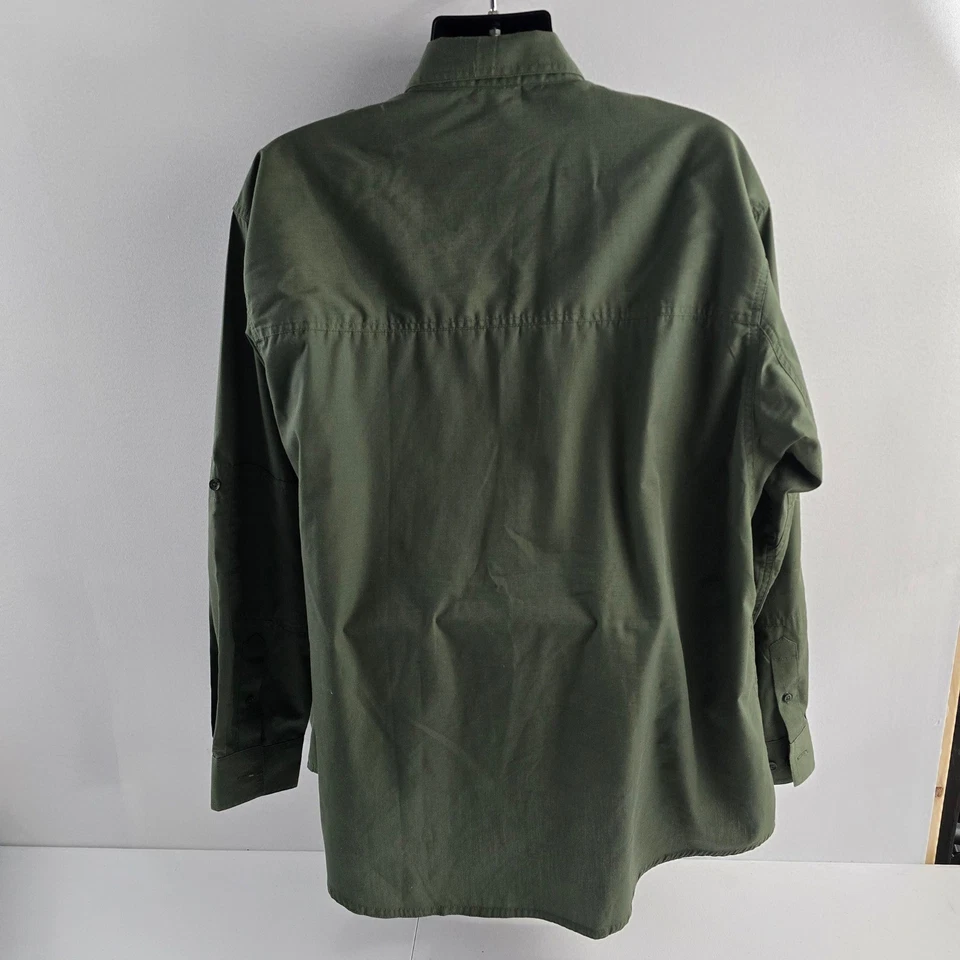Propper XXL 长袖纽扣橄榄绿色军用实用衬衫 — 第 2/4 张图片