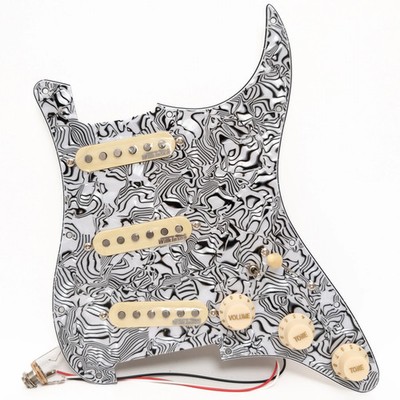 Guitar Prewired Loaded Pickguard Wilkinson Alnico 5 Single Coil Pickups for ST