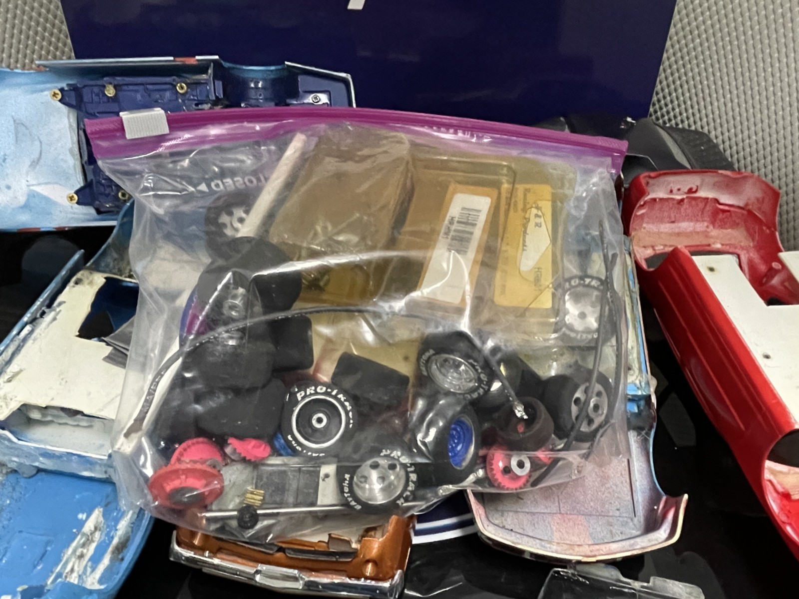 1/24 Slot Car Bodies for H&R Chassis' + Spare Parts Richard Petty