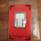 2013 Pamp Lunar Series Year of the Snake 10g .999 Fine Silver Assay Card #330