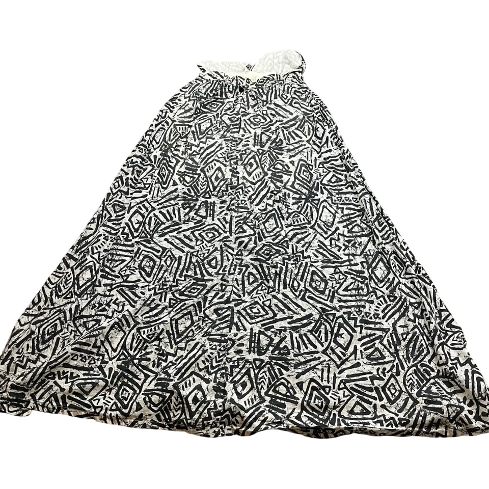 Vestido BILLABONG Mujer S Maxi Tribal Halter Bebé Muñeca Hawaiana Surfista y2k Foto 2 de 4