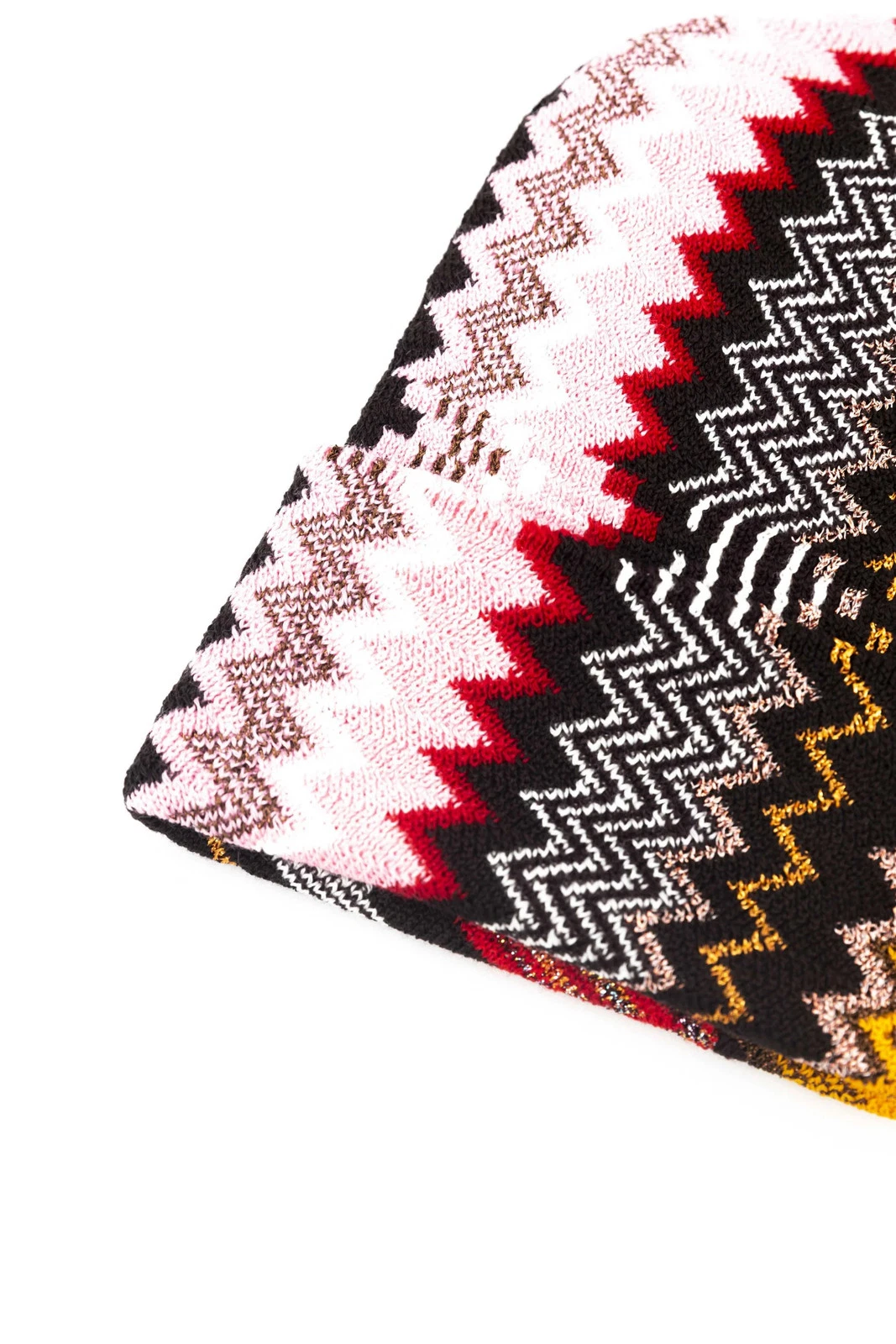 Missoni Geometric Pattern Wool Blend Beanie Gift Box Multicolor