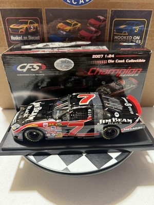 Robbie Gordon #7 JIM BEAM BLACK 2007 1/24 CFS Nascar Diecast