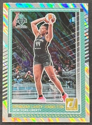 BETNIJAH LANEY-HAMILTON 2025 Donruss WNBA Laser Holo Foil #59 NEW YORK LIBERTY