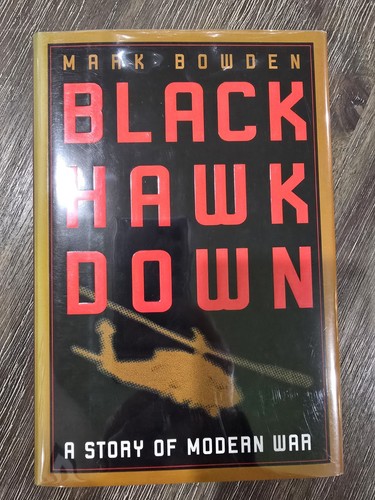 Black Hawk Down by Mark Bowden, 1st Edition, 1st Printing, HC DJ - Foto 1 di 14