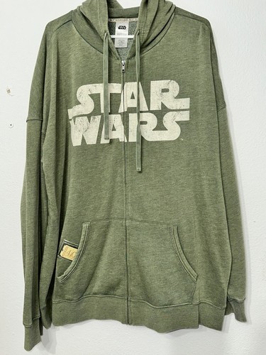 Felpa con cappuccio zip Star Wars Disney 2023 Il ritorno dello Jedi 40° anniversario XL - Nuova con etichette