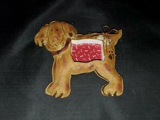 Metal Dog Picture Frame Ornament