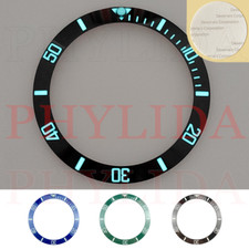 38mm Super Lumed Ceramic Bezel Insert Mods Fo...