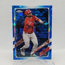 2021 Topps Chrome Update Sapphire - Juan Lagares - Los Angeles Angels - #US167