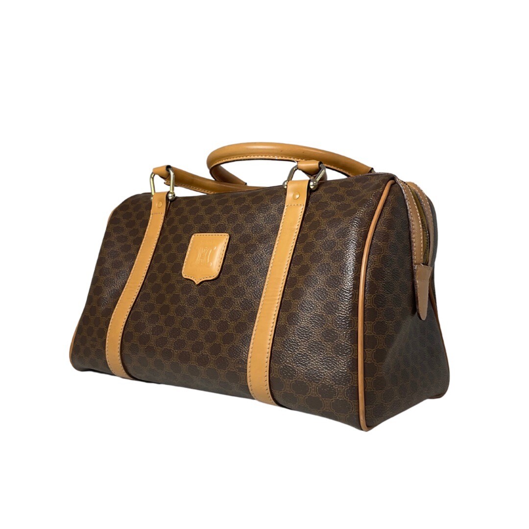 Vintage Celine Macadam Boston Bag | eBay