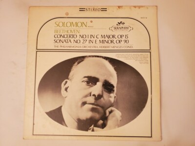 Solomon - Beethoven: Concerto No. 1 in C Major, Op. 15 Sonata No. 27 in E Minor