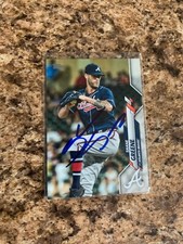 Shane Greene Signed 2020 Topps Auto Atlanta Braves # 21