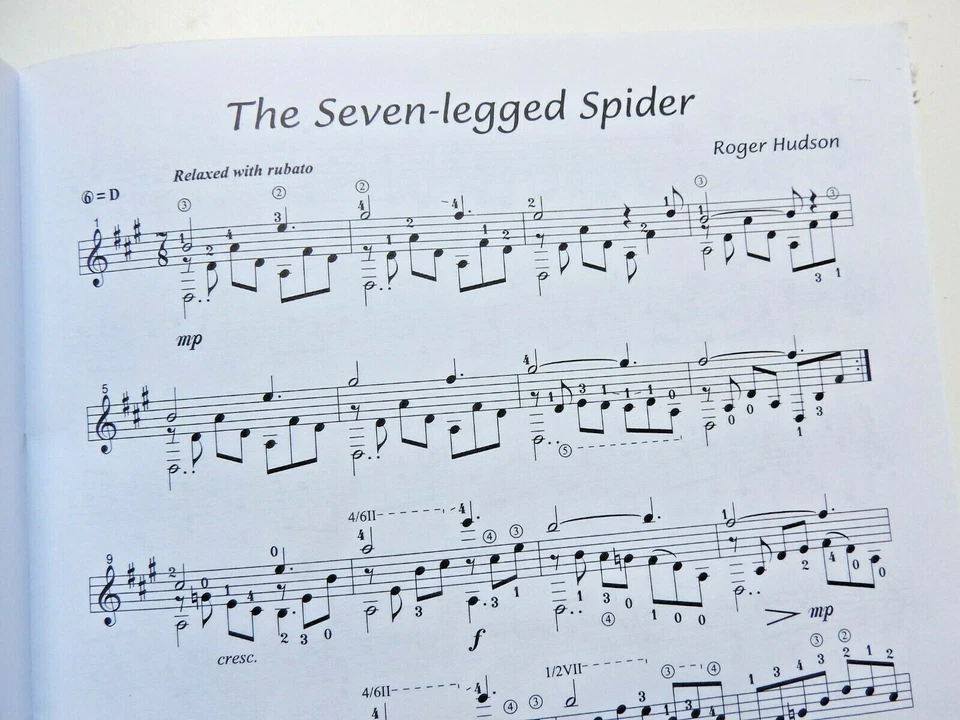 Mel Bay's Guitar Collection of Roger Hudson PB with CD Mel Bay 2000 - Image 4 of 4