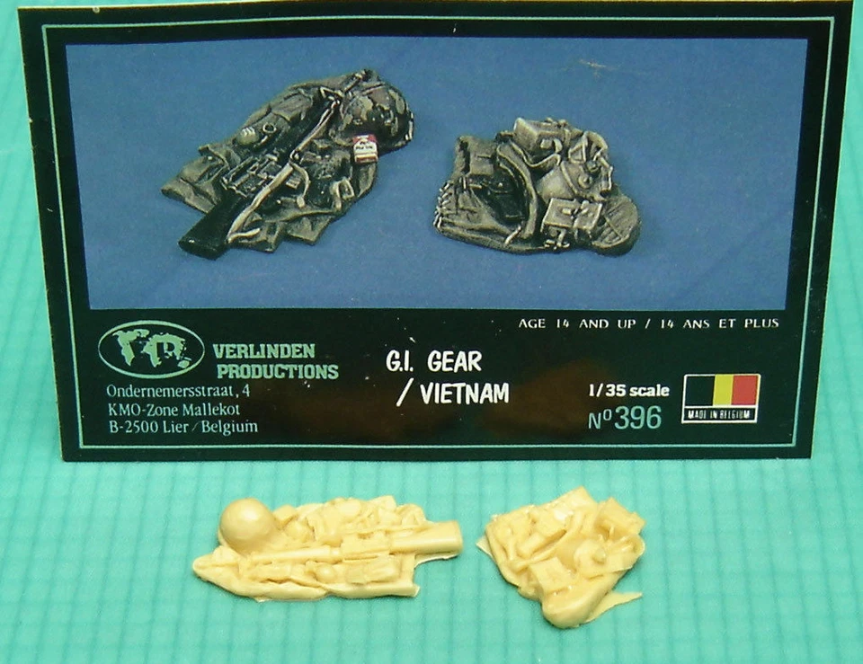 Verlinden 396 - G.I  Gear - Vietnam 1/35  - Immagine 2 di 2