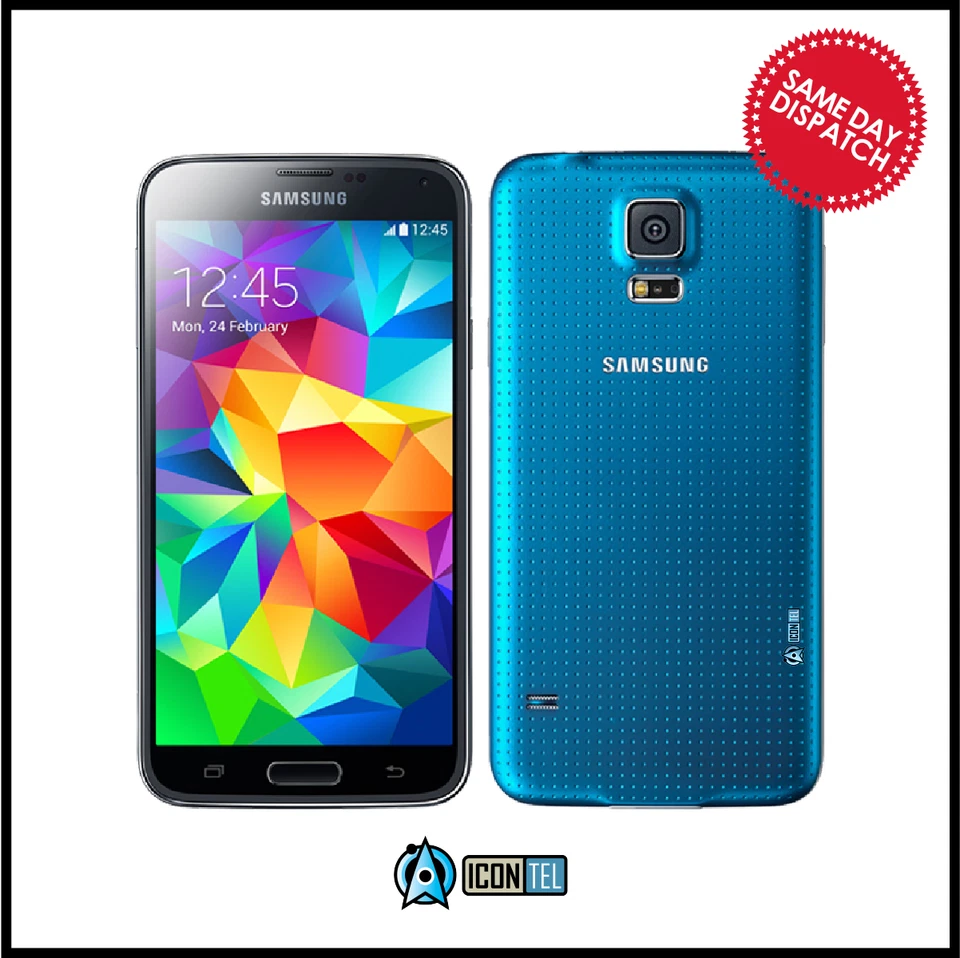 Samsung Galaxy S5 SM-G900F-16GB Colours Unlocked 4G Smartphone Grade A - Image 3 of 4