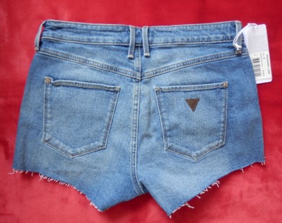 GUESS Jeans Hot Pants Size w29 NUOVO Shorts M 38 Pantaloni Corti Sexy Girl  Cut Out | eBay