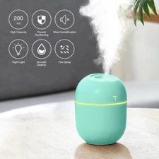 Air Humidifier Mini Ultrasonic USB Essential Oil Diffuser Mist Maker Home Car