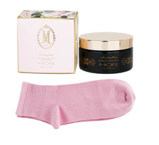 MOR Boutique Marshmallow Spa Overnight Foot Balm With Sockettes RRP 49.95 NEW