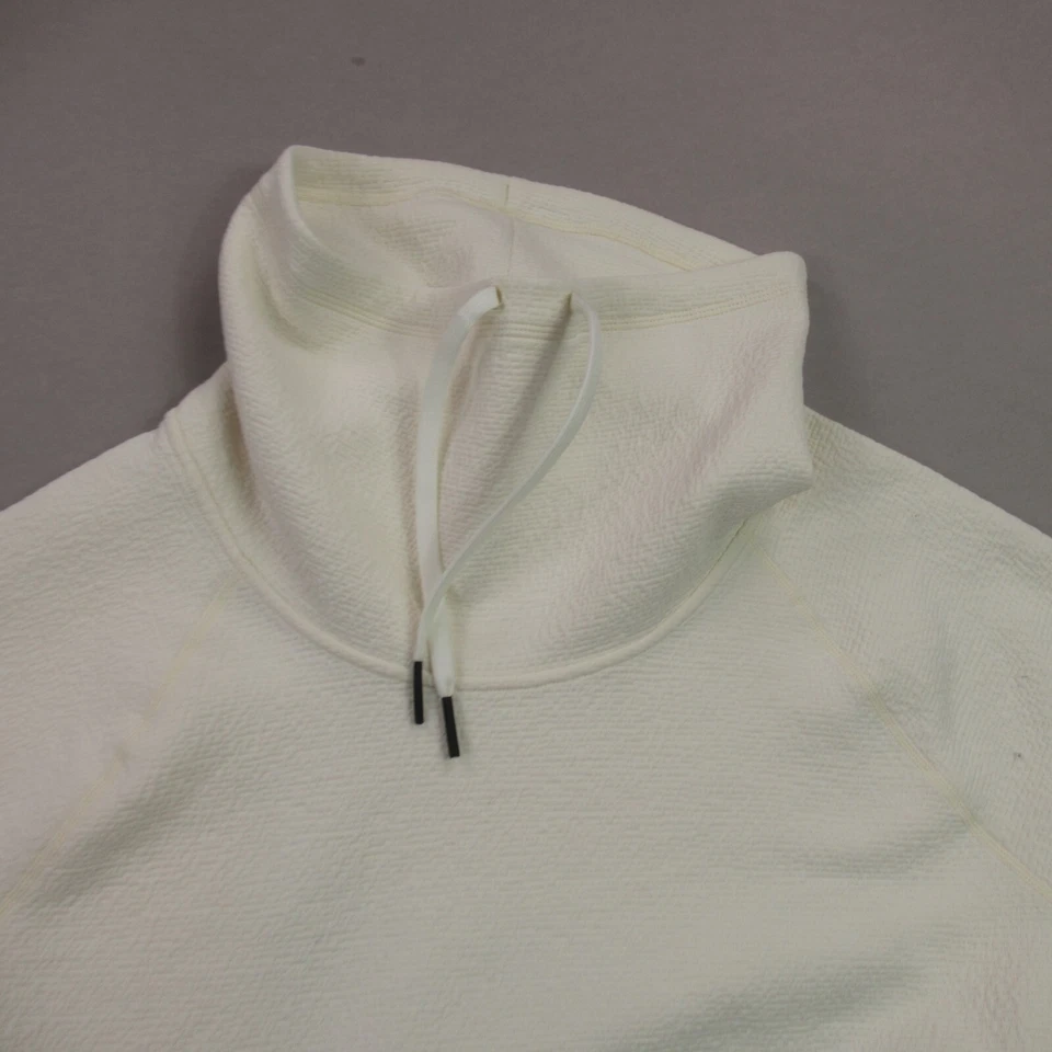 Suéter Marmot Mujer Grande Manga Larga Cuello Alto Informal Exterior Blanco Foto 2 de 4