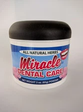 Miracle Dental Care Tooth Powder All Natural Herbs 85g.