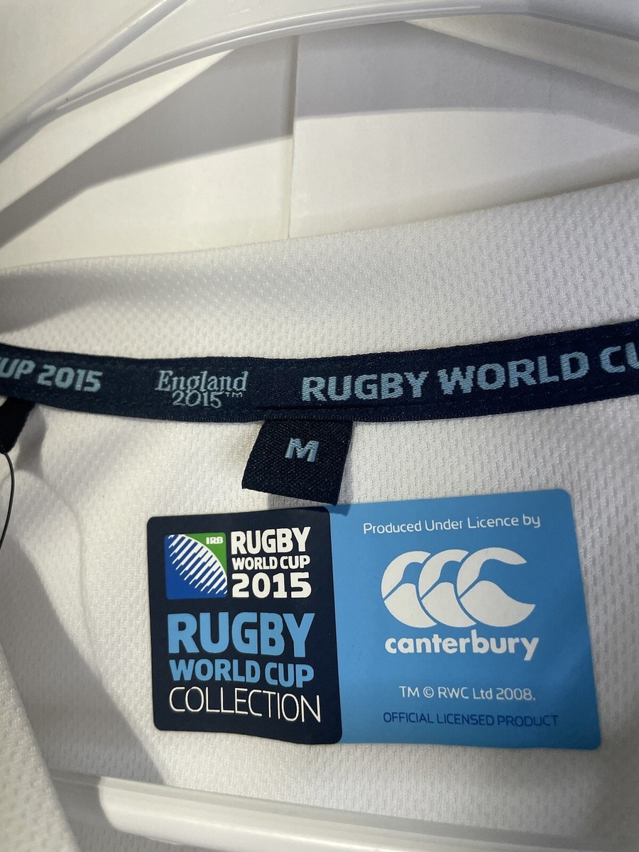 Canterbury ラグビージャージ RUGBY WORLD CUP 2015 RUGBY 2015 WORLD CUP SHIRT JERSEY CANTERBURY SIZE M Medium New