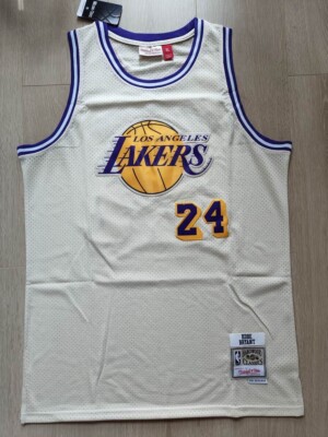 lakers cream jersey