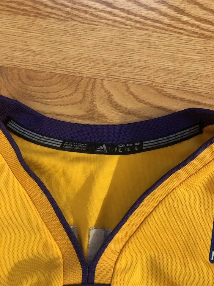 Dwight Howard #12 Los Angeles Lakers Adidas  Jersey Men's Large Length +2 NBA - Image 4 of 4