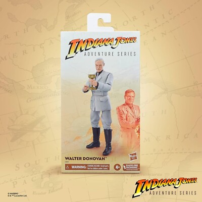 Hasbro F6049 Indiana Jones Adventure Serie - Walter Donovan, 15cm