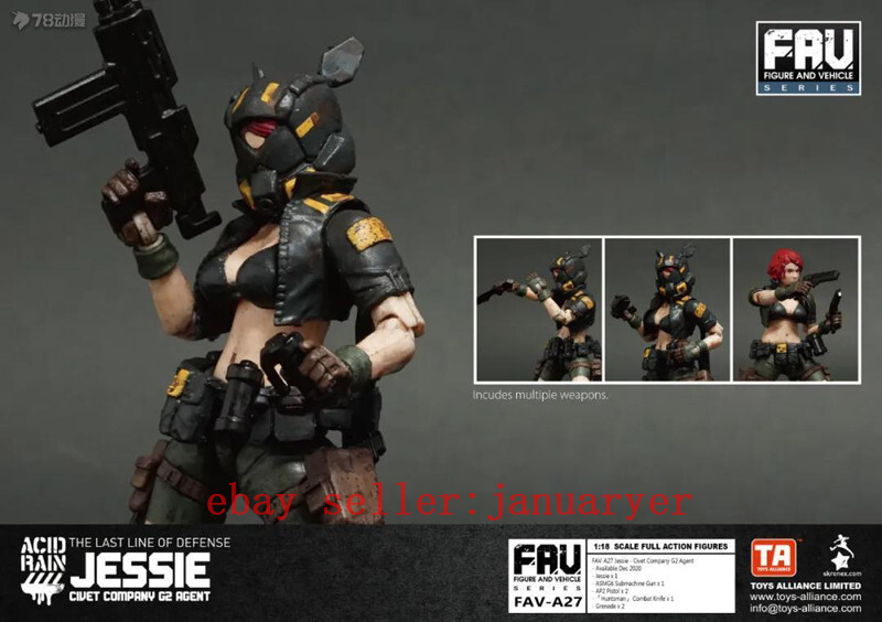 Perfect Ori Toy 1/18 FAV-A27 Acid Rain World N.A.U.S Jessie