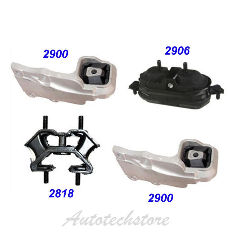 Motor y transmisión 97-05 para Chevrolet Venture 3,4 L 2x2 Juego de montaje 4 piezas M941 Foto 2 de 4