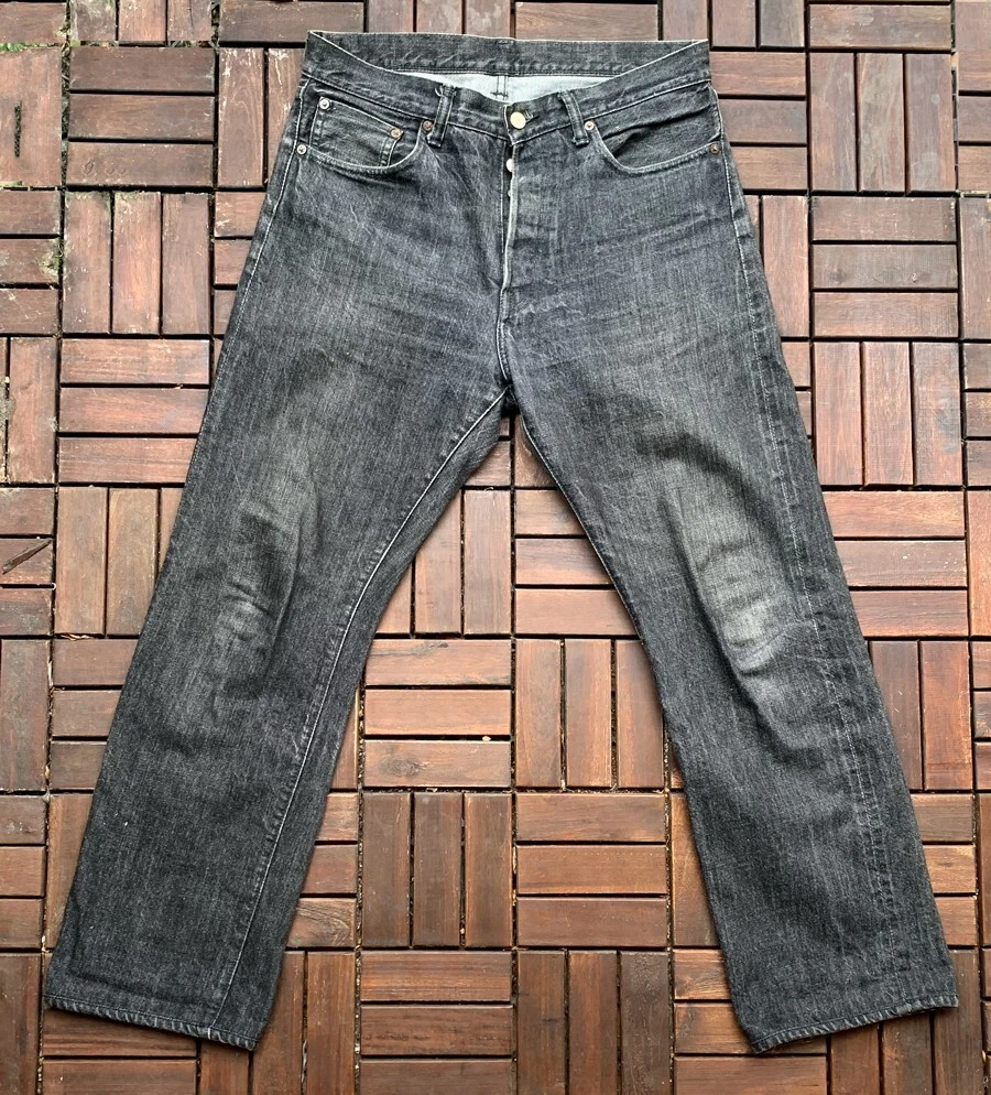 Black denim cheap selvedge