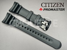 Citizen Promaster BN0176-08E, BN0174-03E / E168-S103886 Black Rubber Watch Band