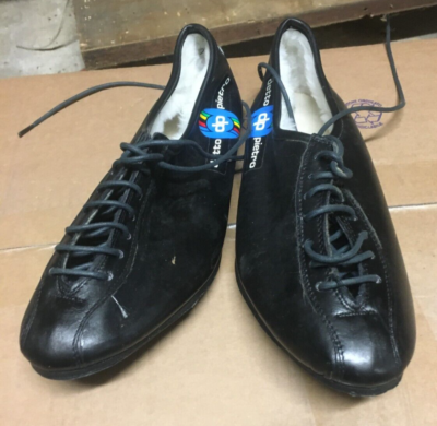 Chaussures Cyclisme Vintage Rivat Cuir Véritable - Taille 41 - Idéal Pour L'Eroica - Comme Neuves