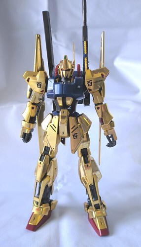 Gundam MG 1/100 Hyakushiki Ver.2.0 Model Kit - 18cm Tall Master Grade Build Kit - View #7