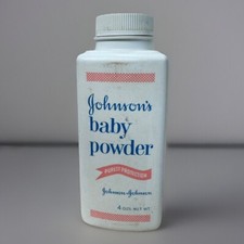 Vintage Limited Johnsons Baby Powder Purest Protection 4 oz 1966 RARE BOTTLE 53